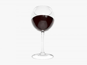 Wine Glass 03 Model 3D