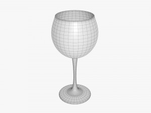 Wine Glass 03 Model 3D