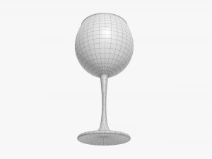 Wine Glass 03 3D Model