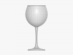 Wine Glass 03 Model 3D