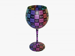Wine Glass 03 3D Model