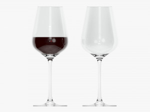 Wine Glass 04 3D Модель