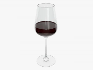 Wine Glass 04 3D Model