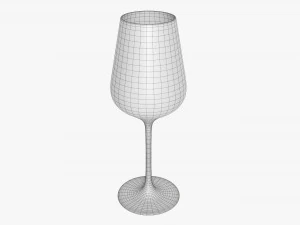 Wine Glass 04 3D Model