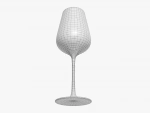 Wine Glass 04 3D Model