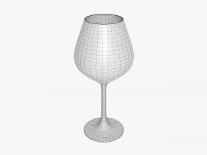 Wine Glass 05 3D Model