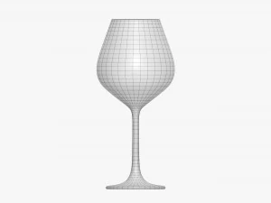 Wine Glass 05 3D Model