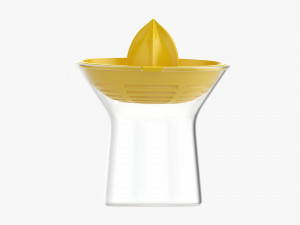 Lemon Hand Juicer With Cup Modelo 3D
