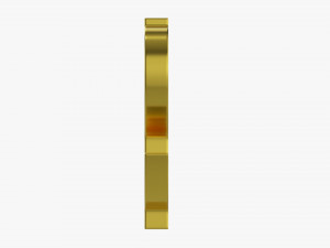 Dollar Symbol 3D Model