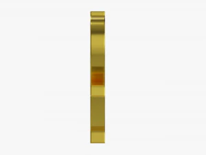 Dollar Symbol 3D Model
