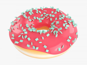 Donut 01 3D Model