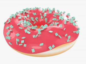 Donut 01 3D Model