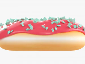 Donut 01 3D Model
