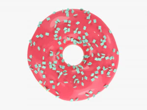 Donut 01 3D Model