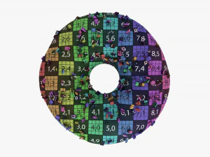 Donut 01 3D Model