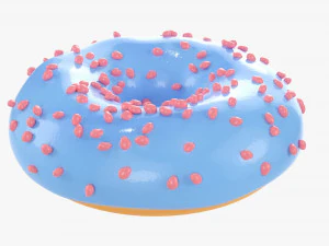 Donut 02 3D Model