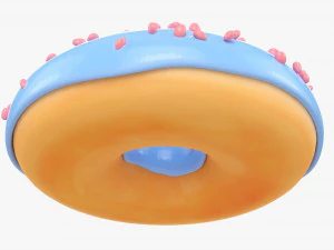 Donut 02 3D Model