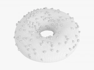 Donut 02 3D Model