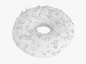 Donut 03 3D Model