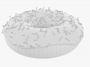 Donut 03 3D Model