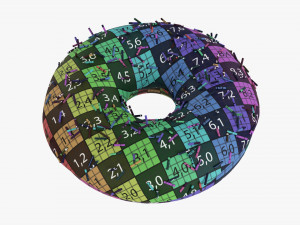 Donut 03 3D Model