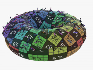 Donut 03 3D Model