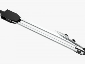 Drafting Compass 02 3D Model