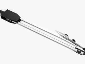 Drafting Compass 02 3D Model
