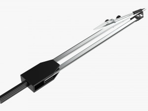 Drafting Compass 02 3D Model