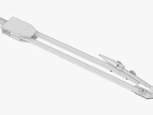 Drafting Compass 02 3D Model