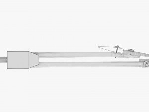 Drafting Compass 02 3D Model