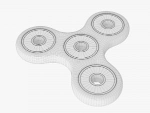 Fidget Spinner 3D-Modell