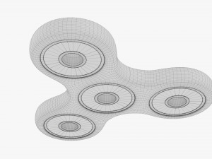 Fidget Spinner 3D-Modell