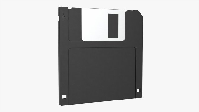 Floppy Disk 01 3Dモデル .c4d .max .obj .3ds .fbx .stl .blend 