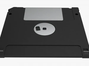 Floppy Disk 01 3D Model