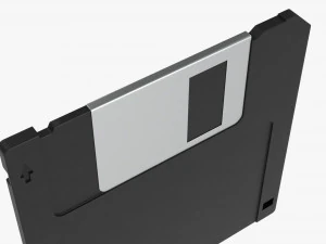 Floppy Disk 01 3D Model