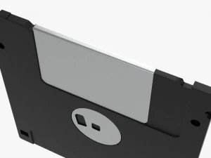 Floppy Disk 01 3D Model