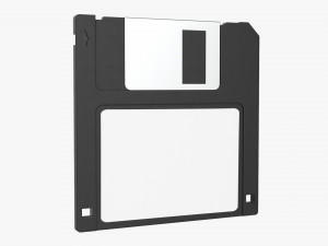 Floppy Disk 02 3D Model