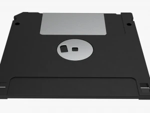 Floppy Disk 02 3D Model