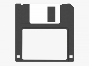 Floppy Disk 02 3D Model