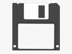 Floppy Disk 02 3D Model