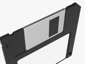 Floppy Disk 02 3D Model