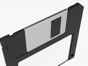 Floppy Disk 02 3D Model
