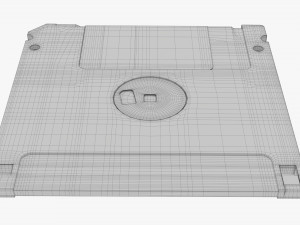 Floppy Disk 02 3D Model