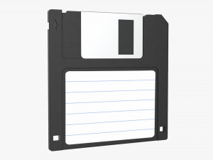 Floppy Disk 03 3D Model