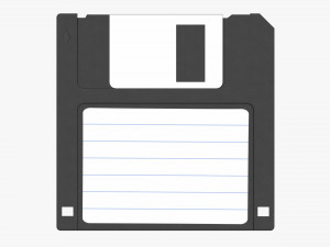 Floppy Disk 03 3D Model