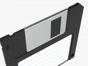 Floppy disk 03 Modello 3D
