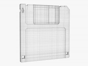 Floppy disk 03 Modello 3D
