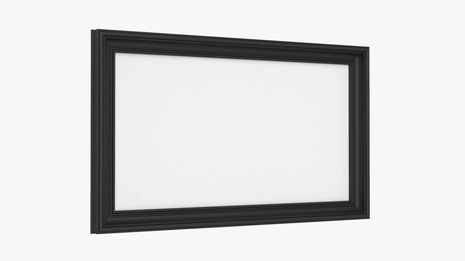 Frame With Picture Landscape 02 3D Model .c4d .max .obj .3ds .fbx .stl .blend