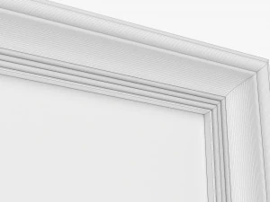 Frame With Picture Landscape 03 3D Model